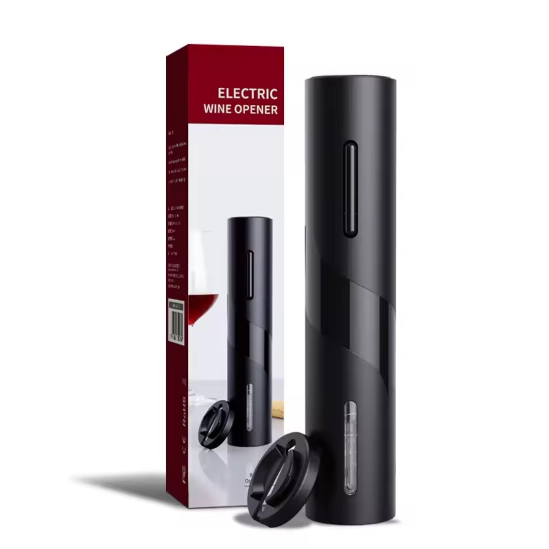 Wine Opener Electric - 電動ワインボトルオープナー自動赤ワインコルク抜きワインオープナーワインツールキッチン製品パフォーマンスプラスチック