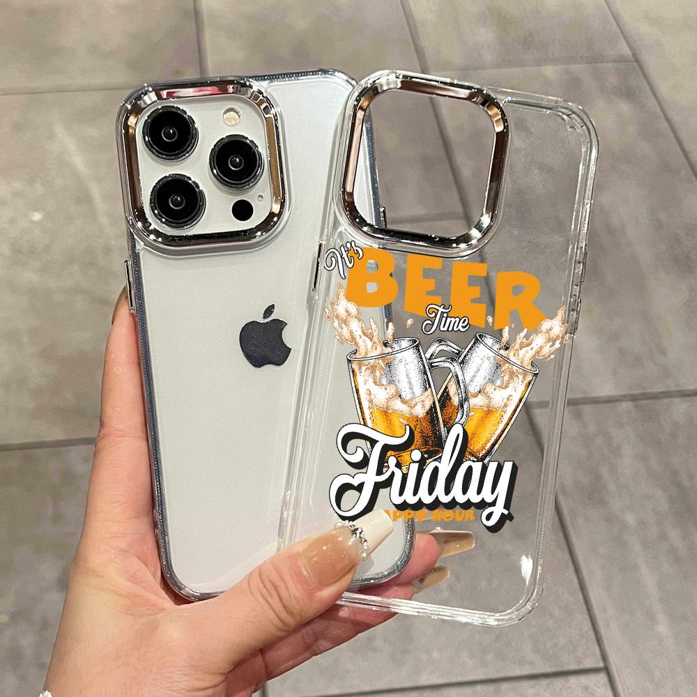 Beer & Wine Jockey Plaza Shopping - ビール柄（3）スマホケース iPhone 17 Air 16 15