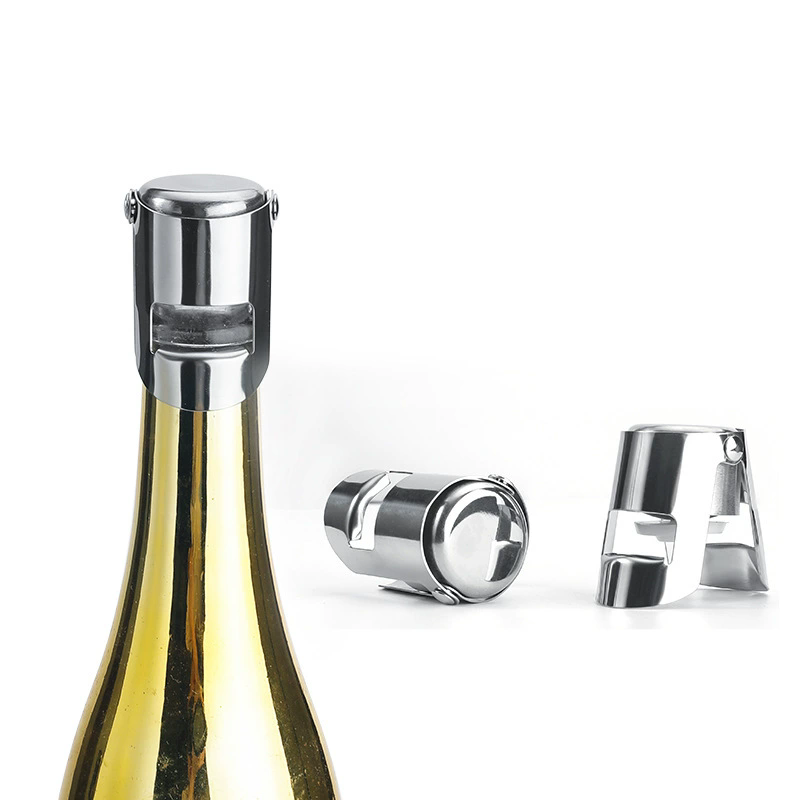 Beer Wine Hobby - コーヒー,シャンパン,ワイン,カクテル用のプレスされた保存ストッパー