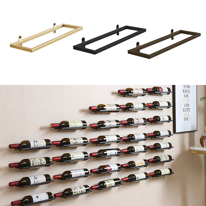 Wine Rack Wall Mount - ワインまたはビールの形をした壁掛け式ワインラックホルダー,シャンパンまたはカボチャの形をした金属製の収納棚,1ユニット