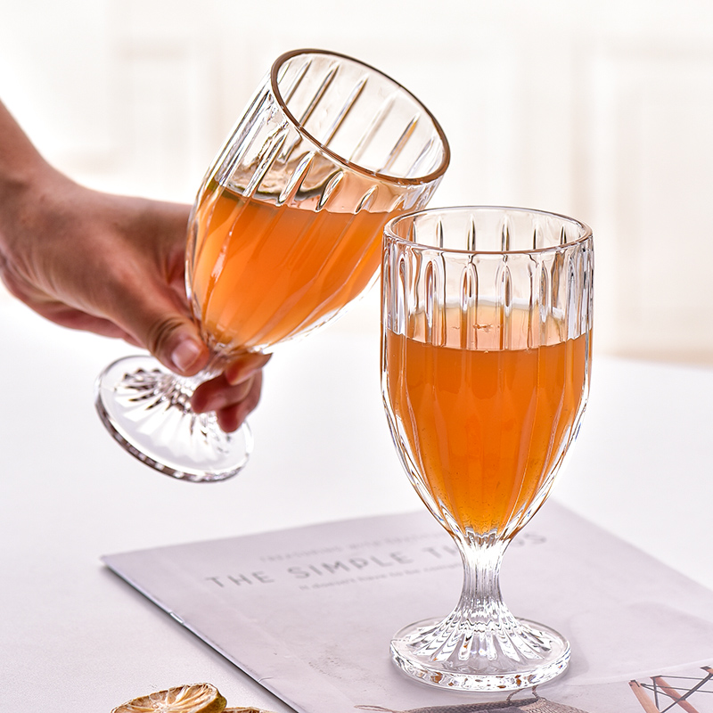 Wine Beer Foot - 大容量ガラスカップ シャンパンカップ 高級家庭用フルーツジュースカップ ビールカップ ワイングラス フェンリアンジン