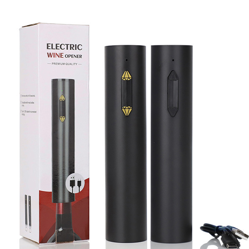 Wine Opener Electric - USB充電式携帯電動ワインオープナー 自動ワインオープナー ミニ電動ワインオープナー