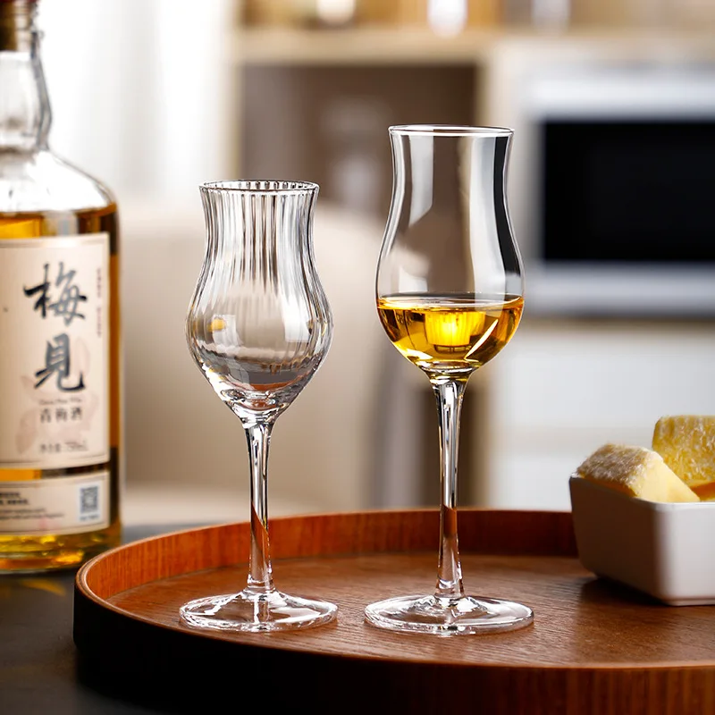Wine Beer Foot - ハイフットクリスタルガラスコーヒーカップ、耐熱ラテマグ、シニアウォーターカップ、ミルク、ビール、ジュース、紅茶、ワイン