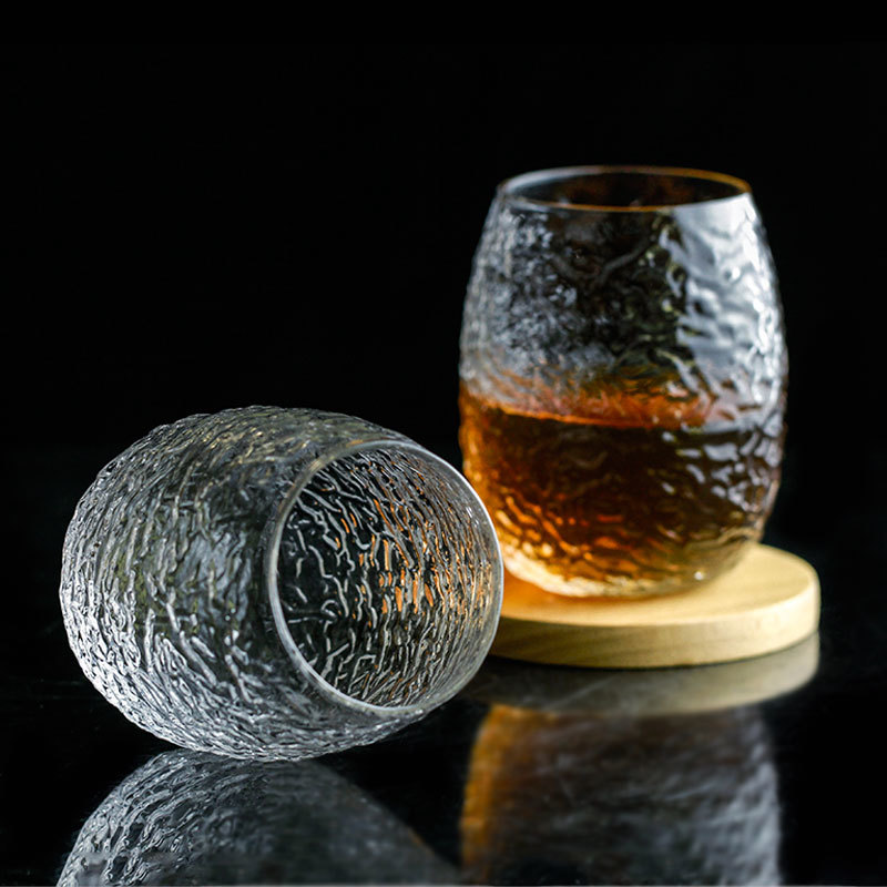 Whisky Beer And Wine - 絹のような繭で作られた手作りのクリスタルグラス,ビールやワインを飲むための昔ながらのウイスキーグラス
