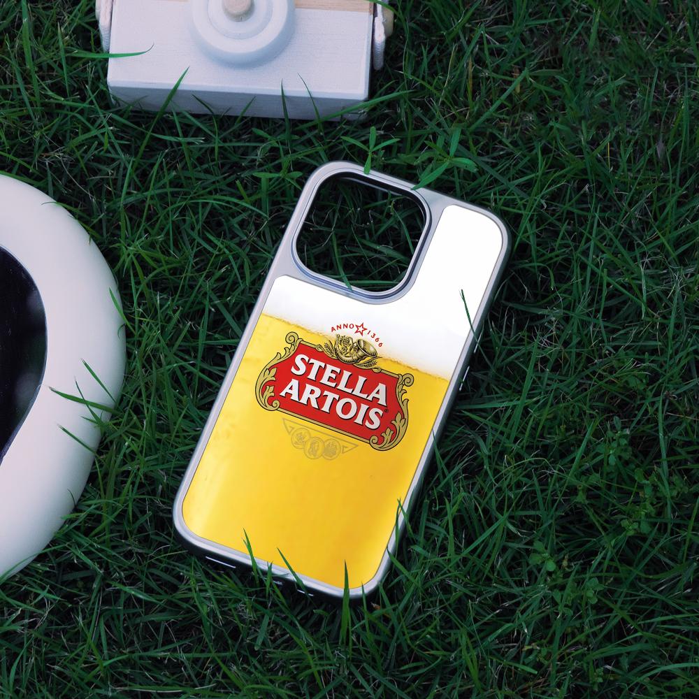 S-STELLA A-ARTOIS ビール柄 iPhoneケ - Beer & Wine Jockey Plaza Shopping のレビューと価格