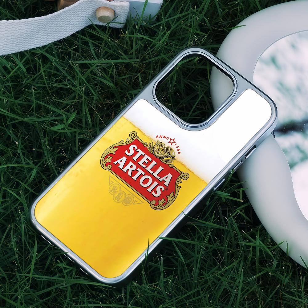 S-STELLA A-ARTOIS ビール柄 iPhoneケ - Beer & Wine Jockey Plaza Shopping のレビューと価格