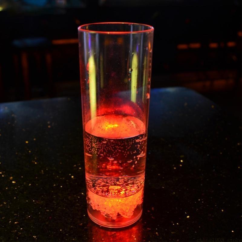QX2E LED 光るカップ アクリル ドリンクカップ マグ - Whisky Beer And Wine のレビューと価格