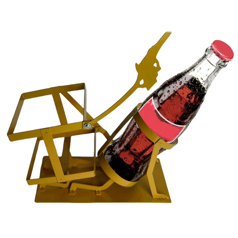 スチームパンクスタイルのドリンクメタルスタンド、スカルスケル - Whisky Beer And Wine のレビューと価格