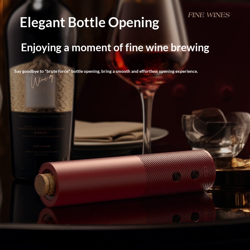 電動ワインボトルオープナー 充電式自動コルク抜き ワンクリッ - Wine Opener Electric のレビューと価格