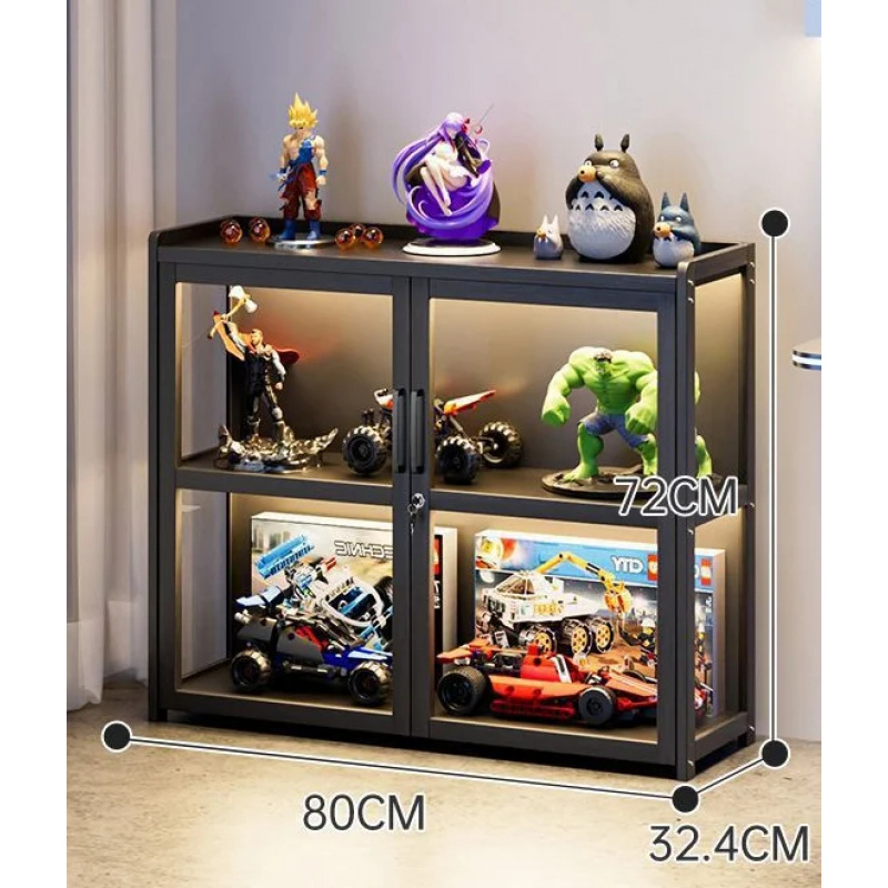 カスタムメイドのアクリル製ドア付きキャビネット（LEDライト - Wine Beer Store のレビューと価格