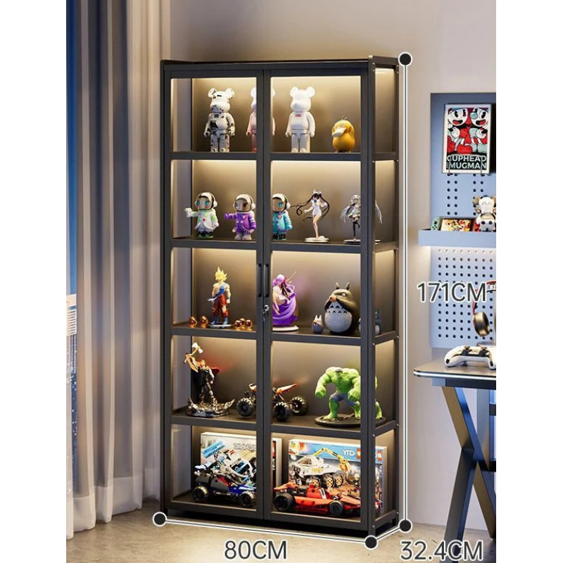 カスタムメイドのアクリル製ドア付きキャビネット（LEDライト - Wine Beer Store のレビューと価格