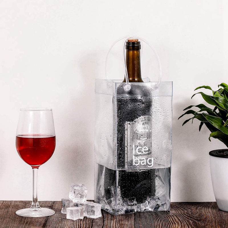 持ち手付きポータブルワインクーラーポーチ、アウトドア用アイス - Wine Beer Cooler のレビューと価格