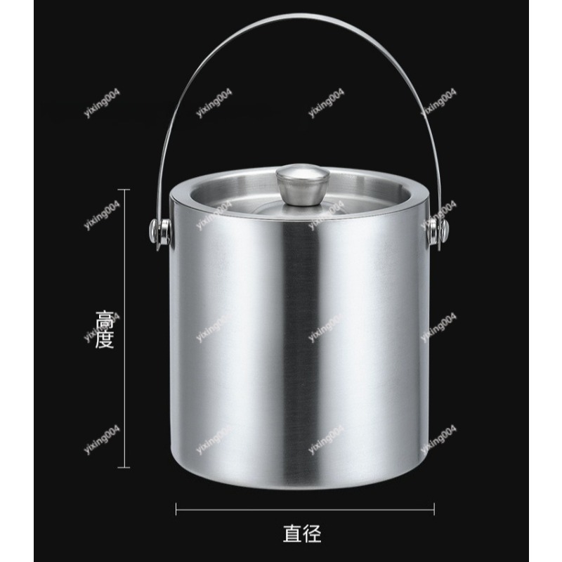 二重壁304ステンレス鋼製アイスバケット、ビール、赤ワイン、 - Wine Beer Cooler のレビューと価格