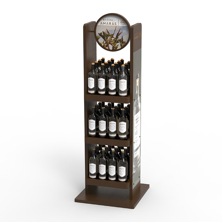 カスタム小売店の床から天井までのビール瓶ラック、ワインディス - Wine Beer Store のレビューと価格