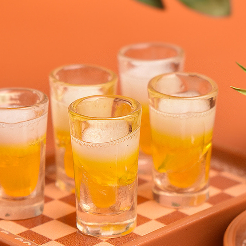 10 個ミニチュアおもちゃキッチンビール飲料カップマグアクセ - Wine Beer Drink のレビューと価格
