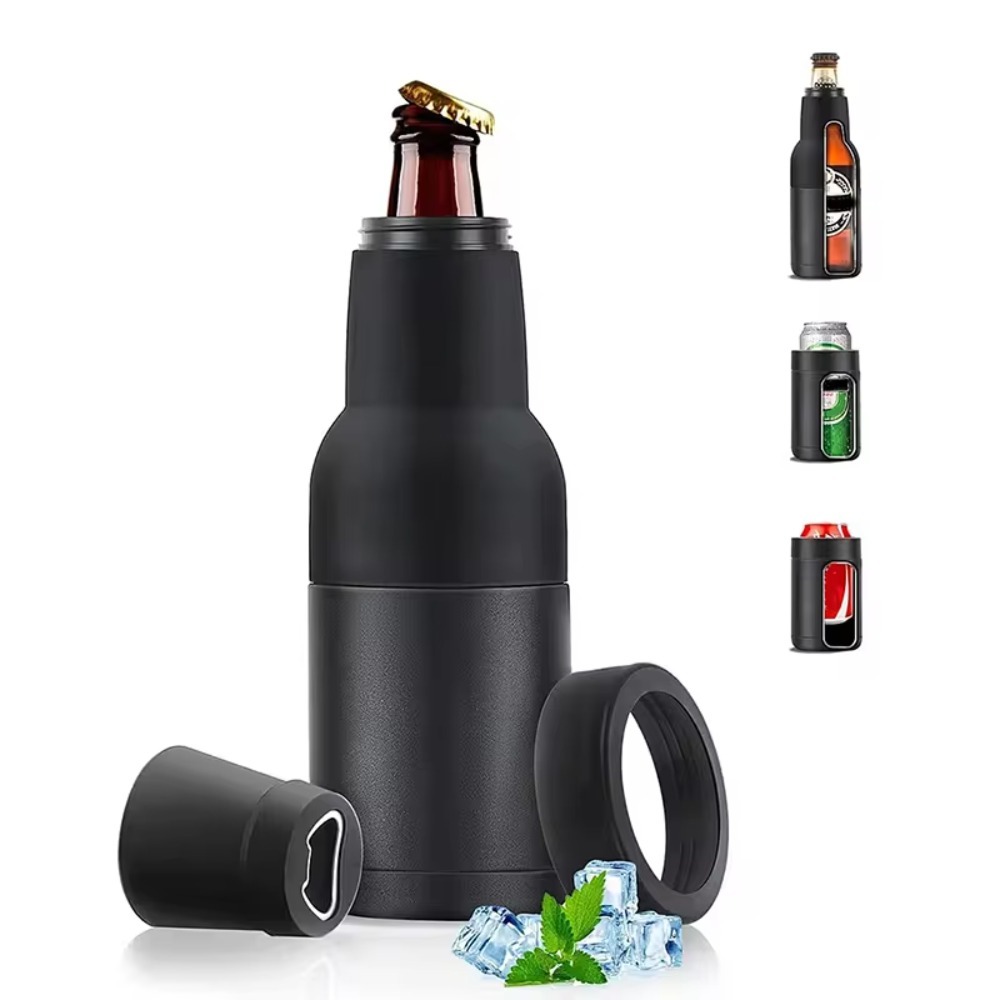 3 in 1ステンレス鋼製ビールボトルクーラー、断熱二重壁ビ - Wine Beer Cooler のレビューと価格