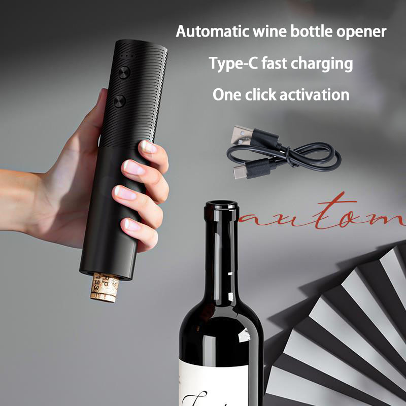 自動ワインボトルオープナー USB 充電式電動ワインコルク抜 - Wine Opener Electric のレビューと価格
