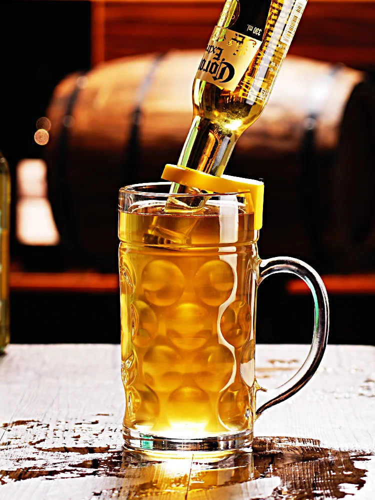 カクテルスナップカップクリエイティブガラス逆さ高足マグビール - Wine Beer Foot のレビューと価格