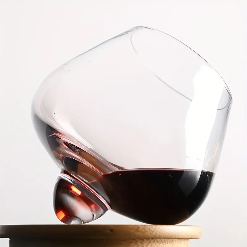 250 ミリリットルウイスキーグラスベリービール回転ガラス赤 - Whisky Beer And Wine のレビューと価格