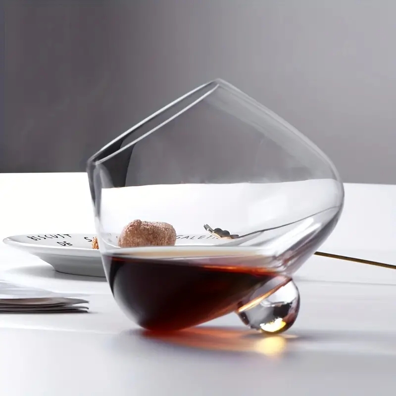 250 ミリリットルウイスキーグラスベリービール回転ガラス赤 - Whisky Beer And Wine のレビューと価格