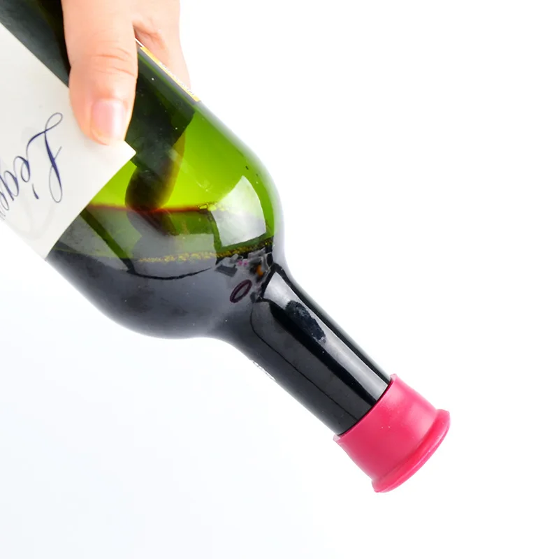 1/5 個ワインストッパー再利用可能なシリコーンコルクワイン - Beer Wine Hobby のレビューと価格