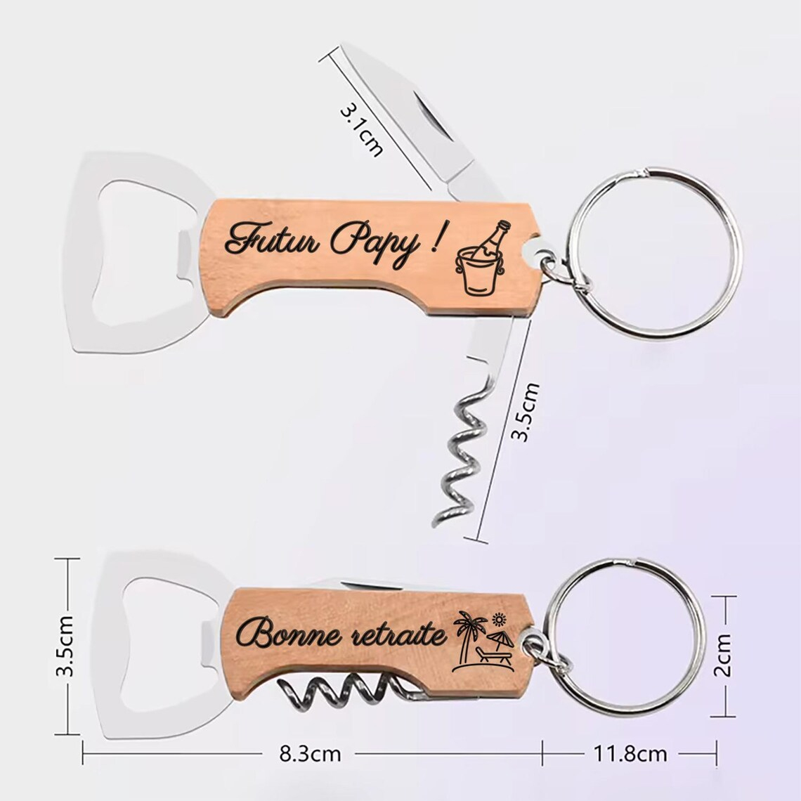 パーソナライズされたビール/ワインボトルオープナー、多機能ボ - Beer Wine Hobby のレビューと価格