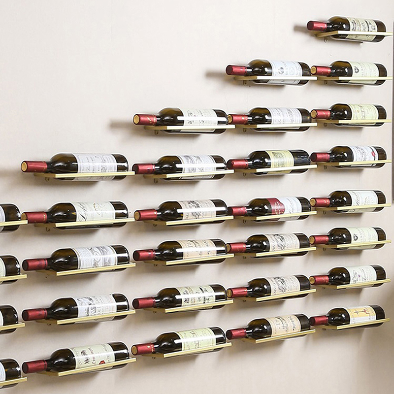 ワインまたはビールの形をした壁掛け式ワインラックホルダー,シ - Wine Rack Wall Mount のレビューと価格