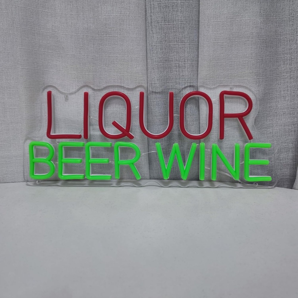 酒類、ビール、ワイン用LEDネオンサイン壁飾り、5V業務用ネ - Wine Beer Store のレビューと価格