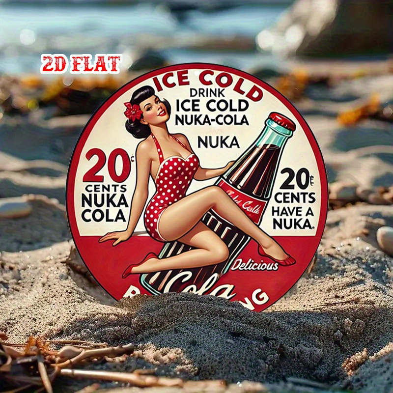 2D フラット、1個 レトロ ピンナップ 7.87x7.87 - Wine Tag Label のレビューと価格