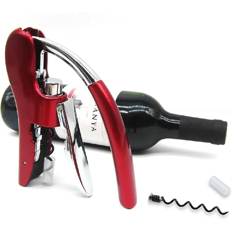 プロ仕様ステンレス製ワインオープナー ウェイターズコルクスク - Wine Beer Bottle のレビューと価格