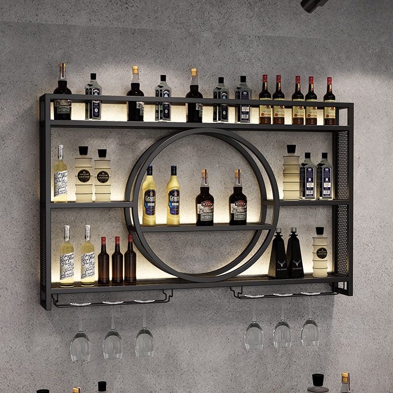 バーワインラック壁掛けワインキャビネット、バーラック、ワイン - Wine Rack Wall Mount のレビューと価格