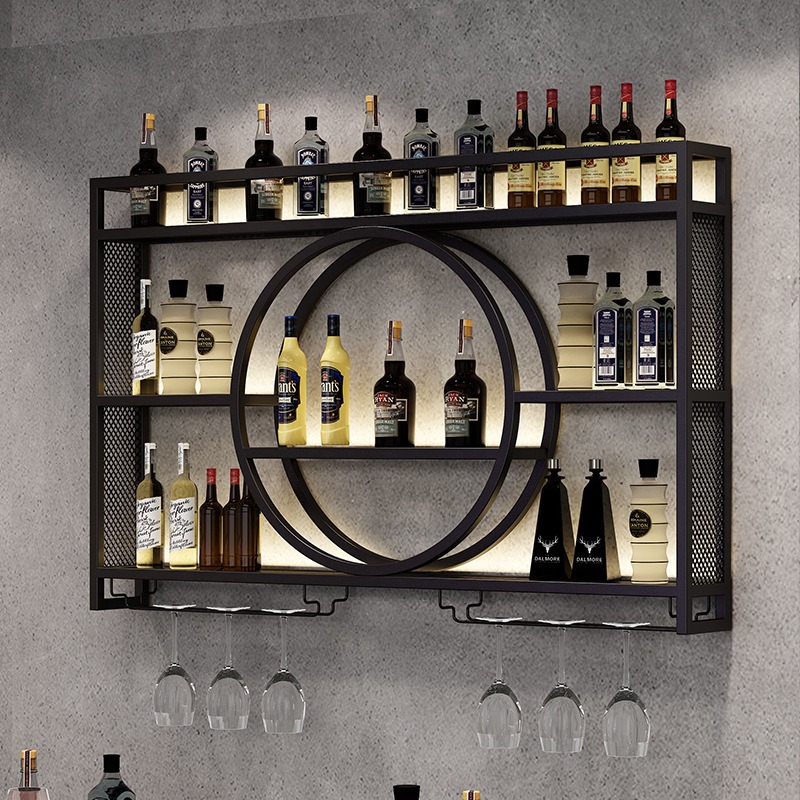 バーワインラック壁掛けワインキャビネット、バーラック、ワイン - Wine Rack Wall Mount のレビューと価格