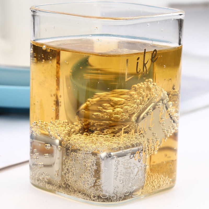 ステンレスウイスキー氷石、アイスキューブ、金属ウイスキー石、 - Beer Wine Hobby のレビューと価格