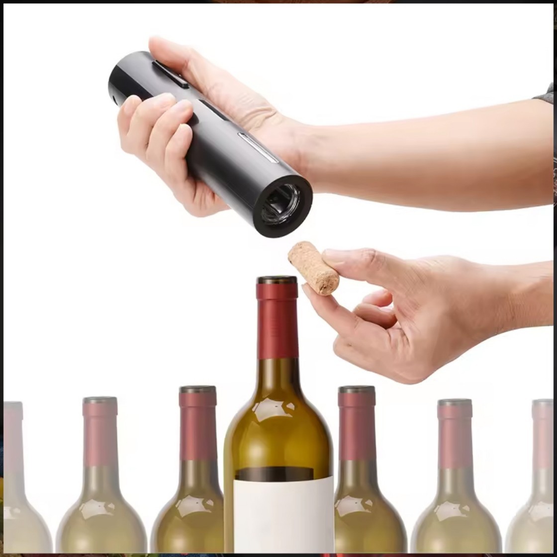 電動ワインオープナーセット家庭用全自動コルク抜きデカンタ付き - Wine Opener Electric のレビューと価格