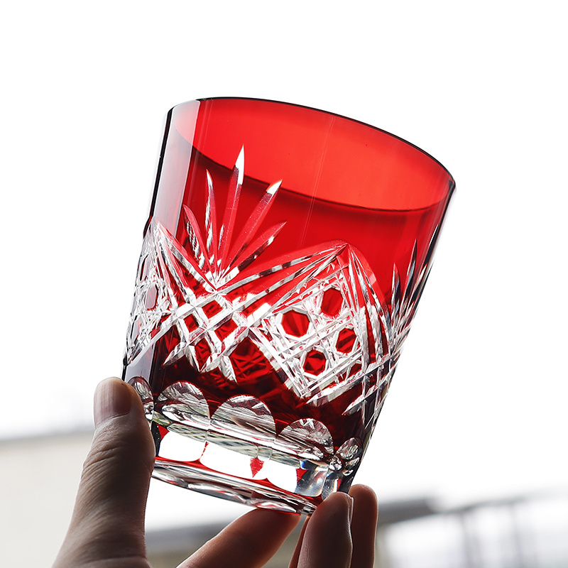 手作りの日本のアルコールガラス,赤ワイン,ビール,冷水ドリン - Whisky Beer And Wine のレビューと価格