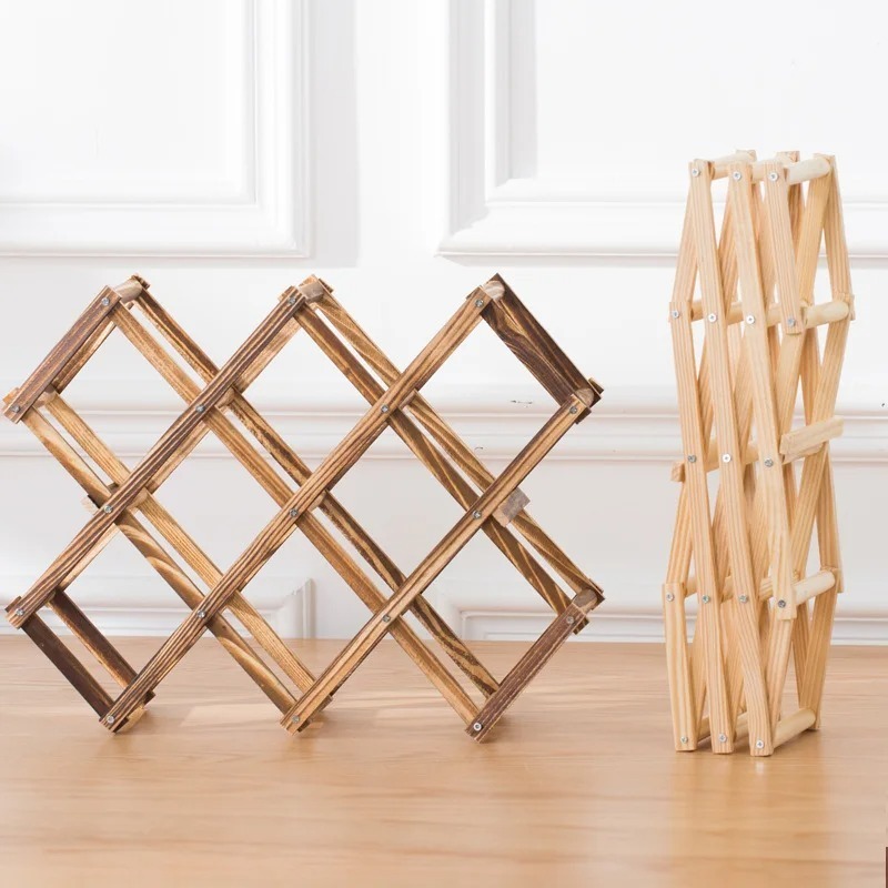 積み重ね可能なワイン収納棚 3、5、6、10 ボトル木製ワイ - Wine Rack Wall Mount のレビューと価格