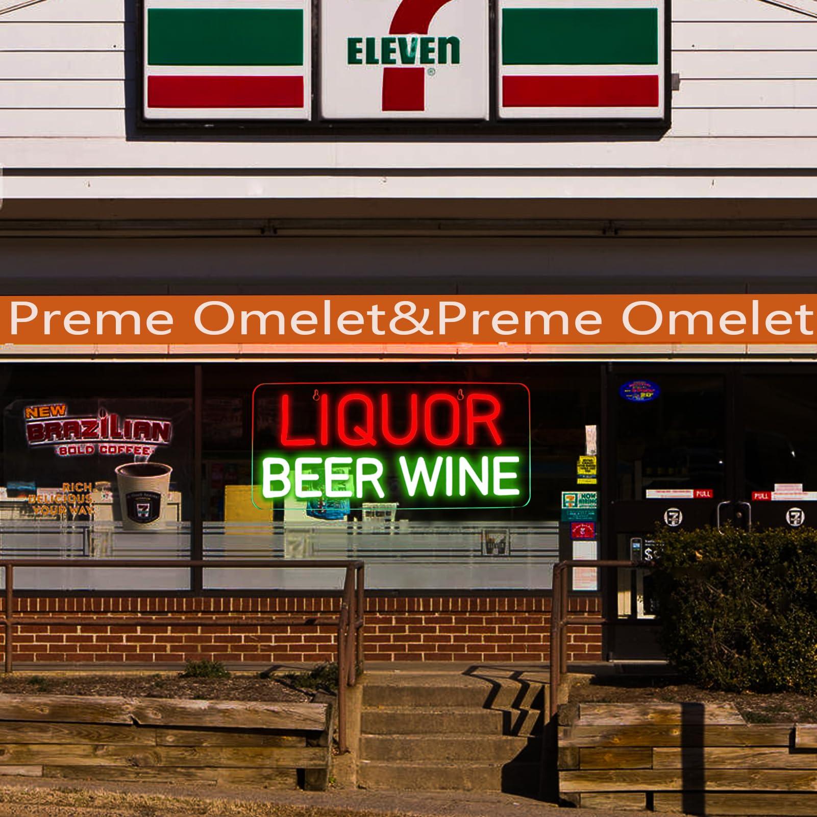 酒類、ビール、ワインのネオンサイン、壁飾り用LEDビジネスサ - Wine Beer Store のレビューと価格