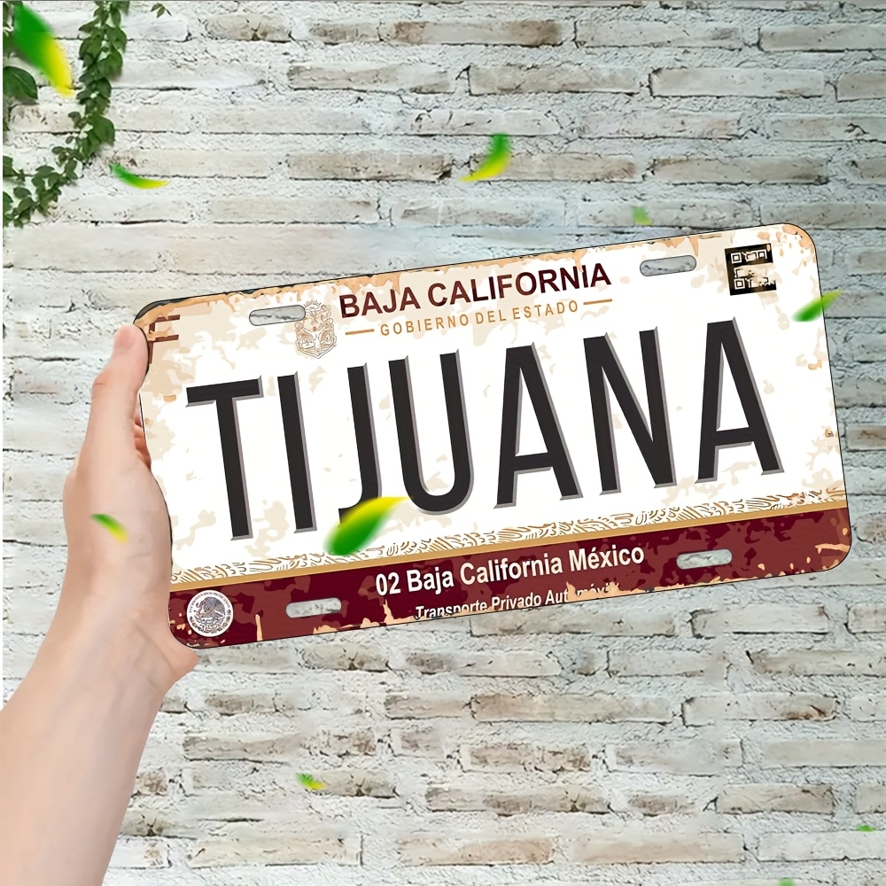ヴィンテージ メキシコ ナンバープレート メタル ティン サ - Wine Tag Label のレビューと価格