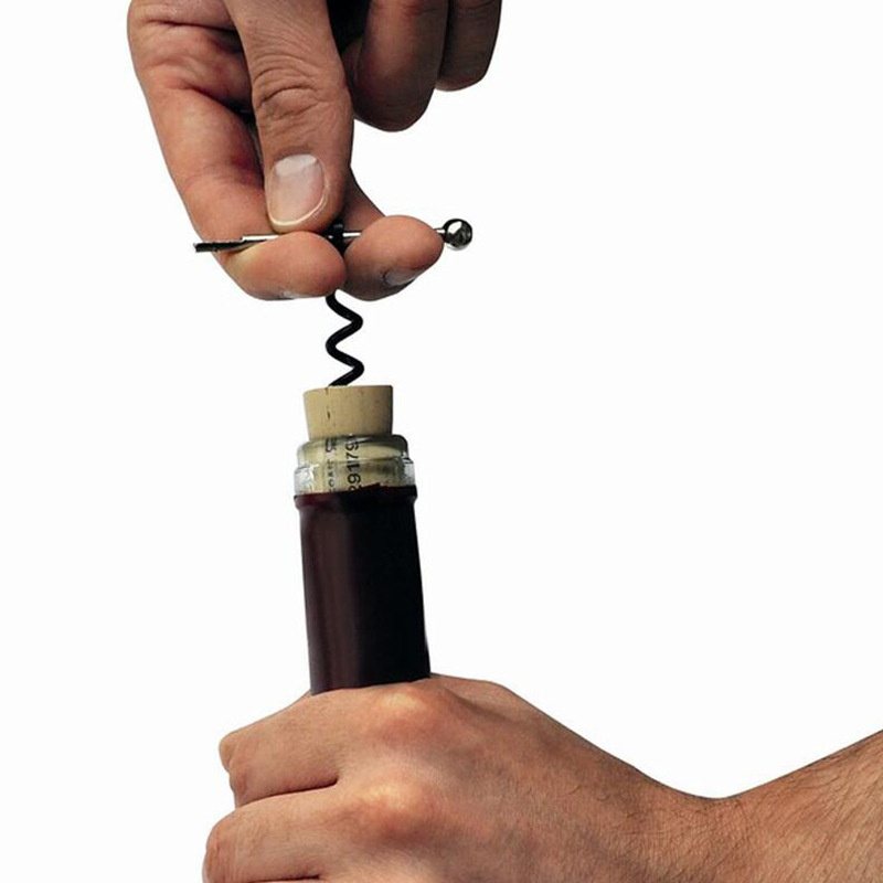 ミニポータブルワイン栓抜き,ダブルヒンジ付きステンレス鋼コル - Beer Wine Hobby のレビューと価格
