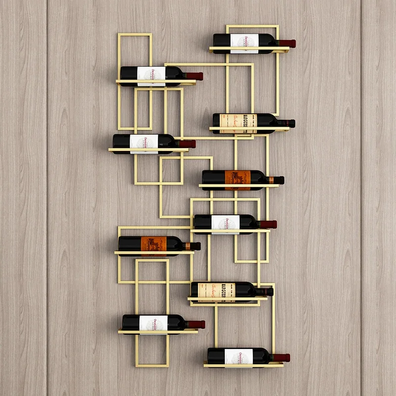 ヨーロッパスタイルの壁掛けワインラック装飾的なフェイクゴール - Wine Rack Wall Mount のレビューと価格