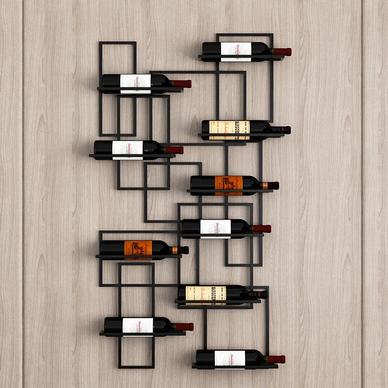ヨーロッパスタイルの壁掛けワインラック装飾的なフェイクゴール - Wine Rack Wall Mount のレビューと価格