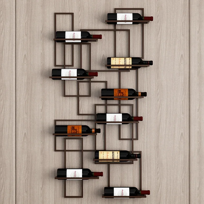 ヨーロッパスタイルの壁掛けワインラック装飾的なフェイクゴール - Wine Rack Wall Mount のレビューと価格