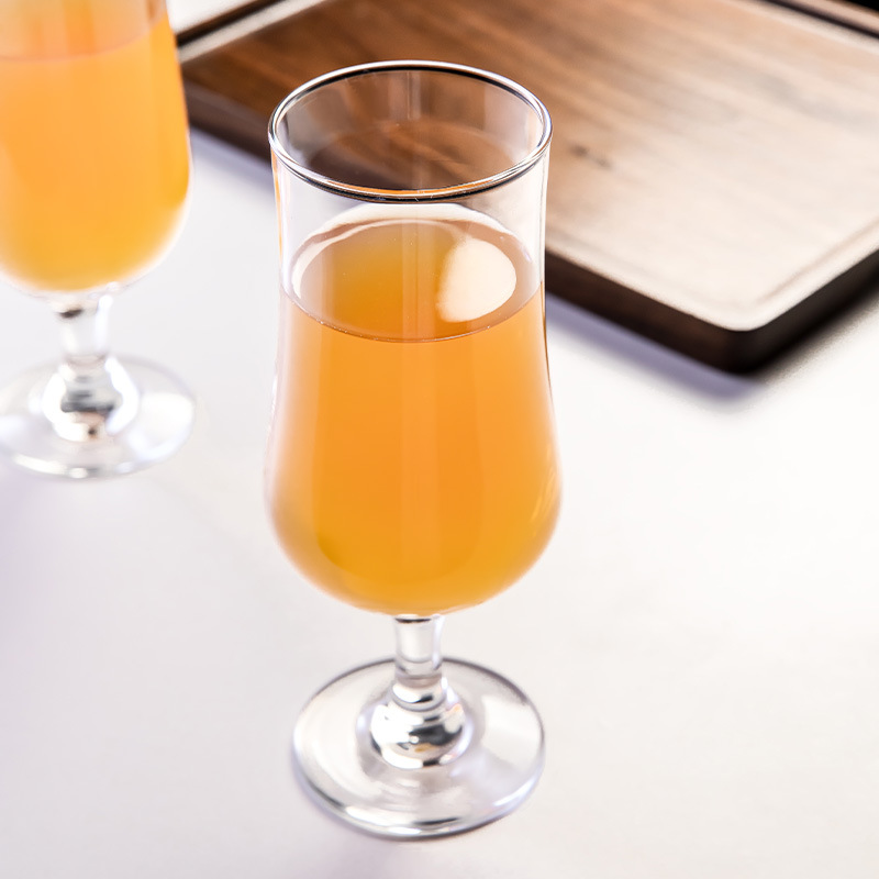 厚みのあるハイフットジュースグラスカップ ワイン、ビール、牛 - Wine Beer Foot のレビューと価格