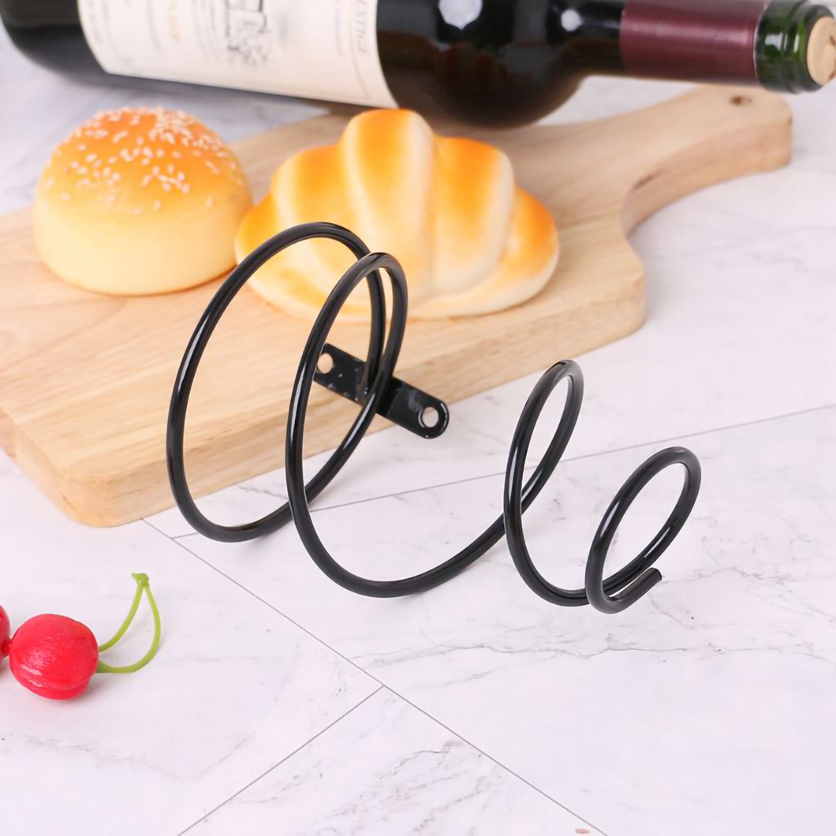 AEE8-3パック シンプルなシングルボトル壁掛けワインラッ - Wine Rack Wall Mount のレビューと価格